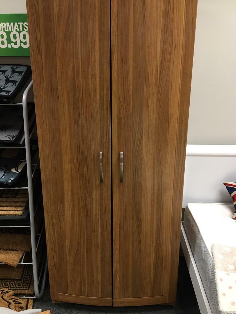 BHFDark Wood Wardrobe in Kilmarnock, East Ayrshire Gumtree