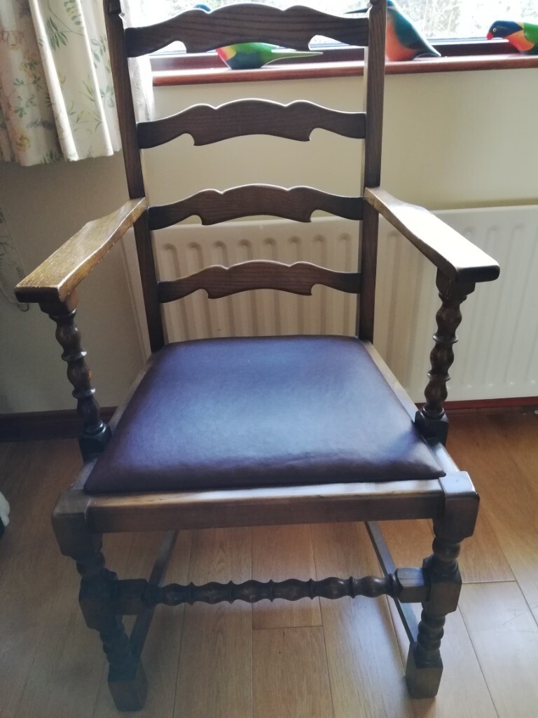 Old Charm by Wood Bros Chair High Quality Oak Furniture REDUCED PRICE