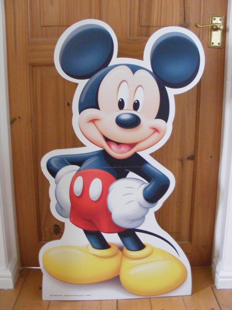 Free Standing Mickey Mouse Cardboard CutOut in Stirling Gumtree