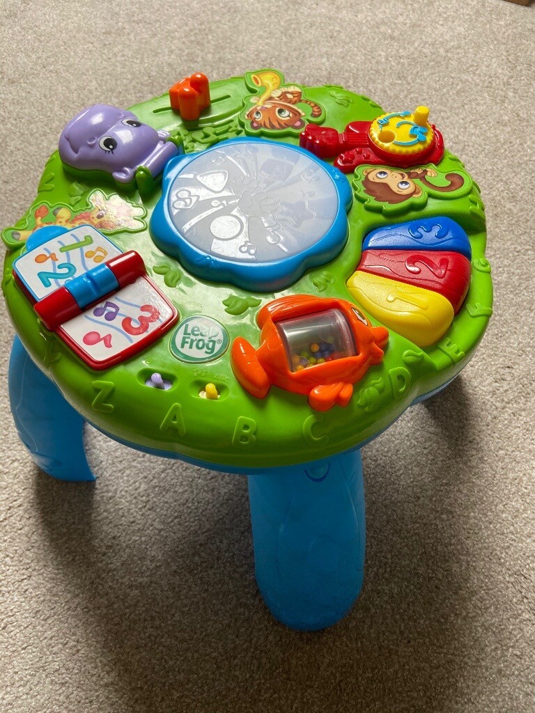 Leapfrog Animal Adventure Play And Learn Musical Activity Table in