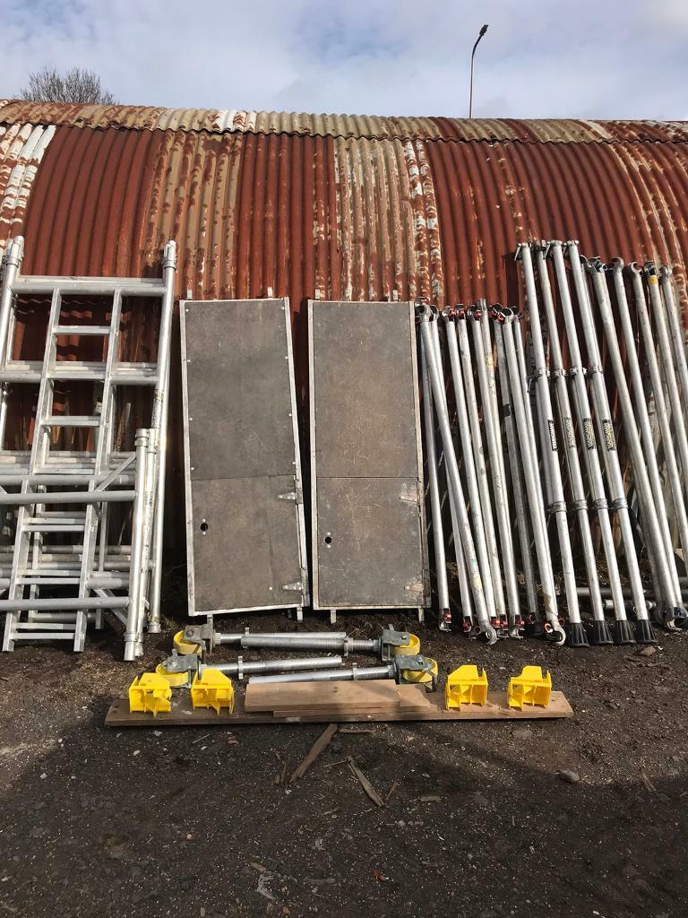 Boss Aluminium scaffold tower 62 metres