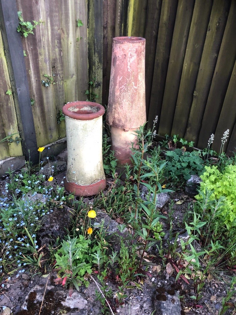 Old vintage chimney pots antique must see in Calverton