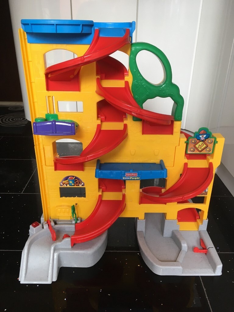 Fisher Price Toy car garage slide in Lower Earley