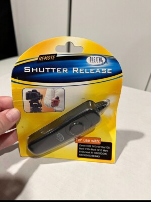 NEW Digital concepts remote shutter release for canon EOS