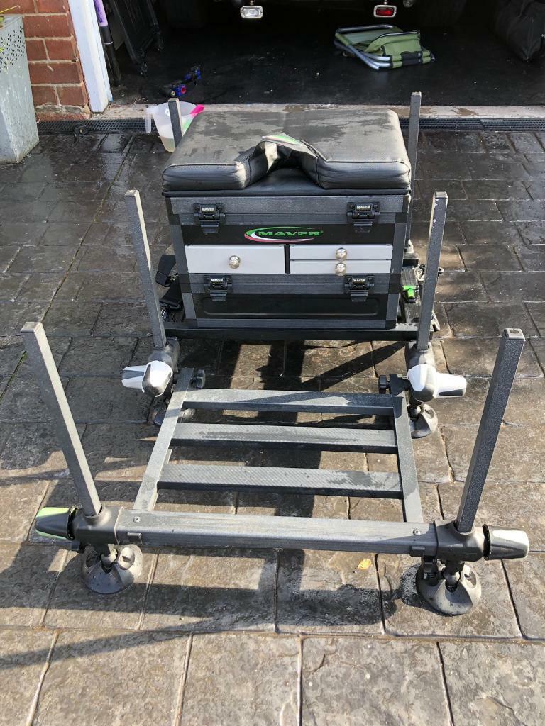 Maver Fishing Seat Box in Nuthall, Nottinghamshire Gumtree