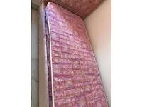 Single pink mattress