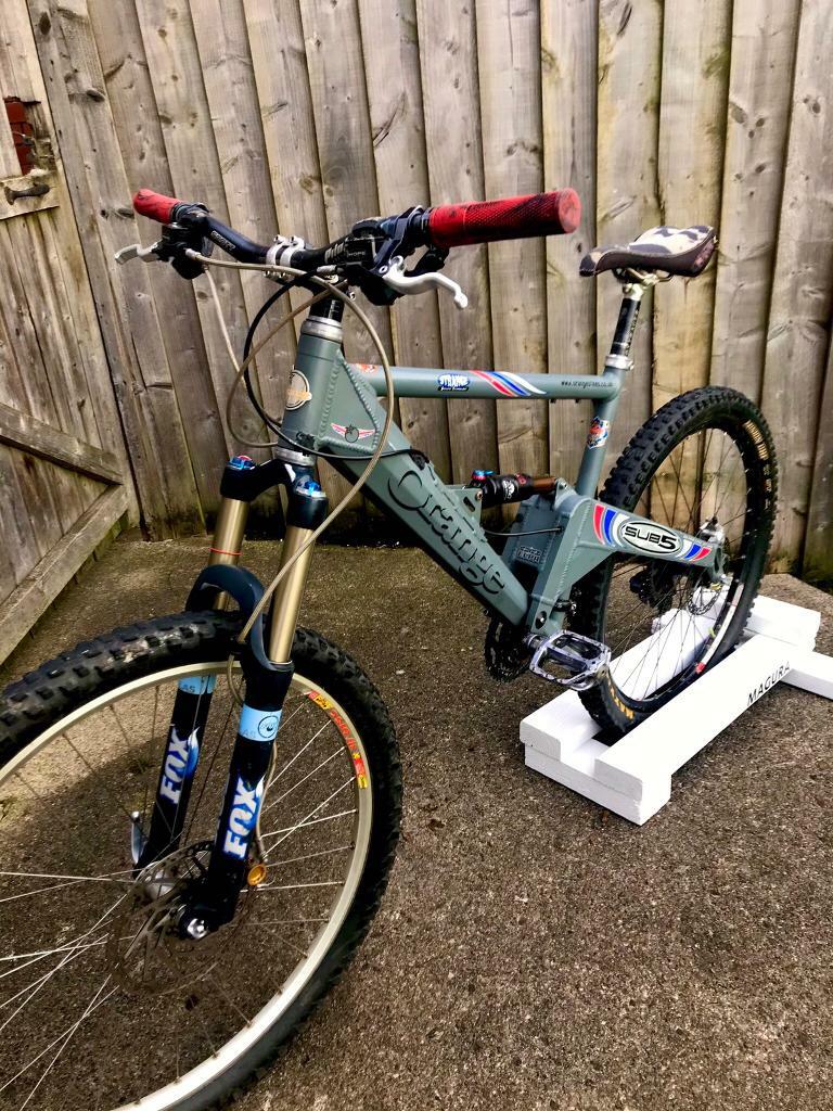 full suspension orange