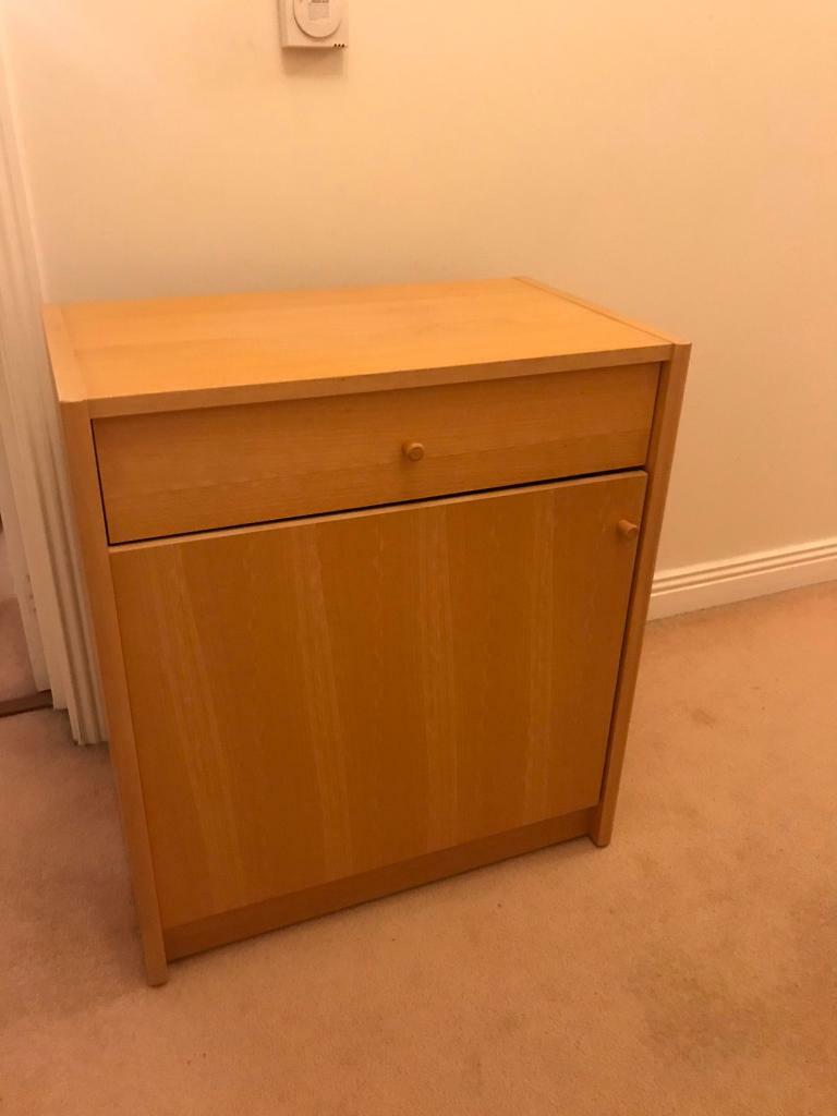 Light wood effect freestanding cupboard/storage unit in Dorridge
