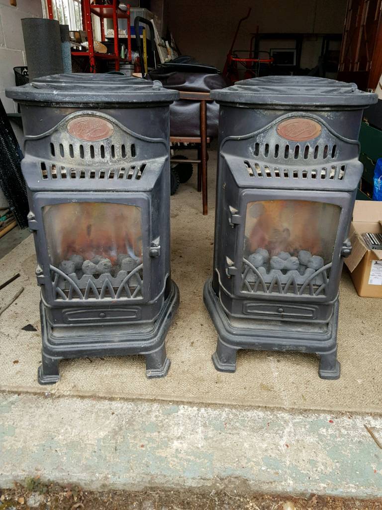 Provence Calor Gas Heater Matte Black Pair in Eye, Suffolk Gumtree