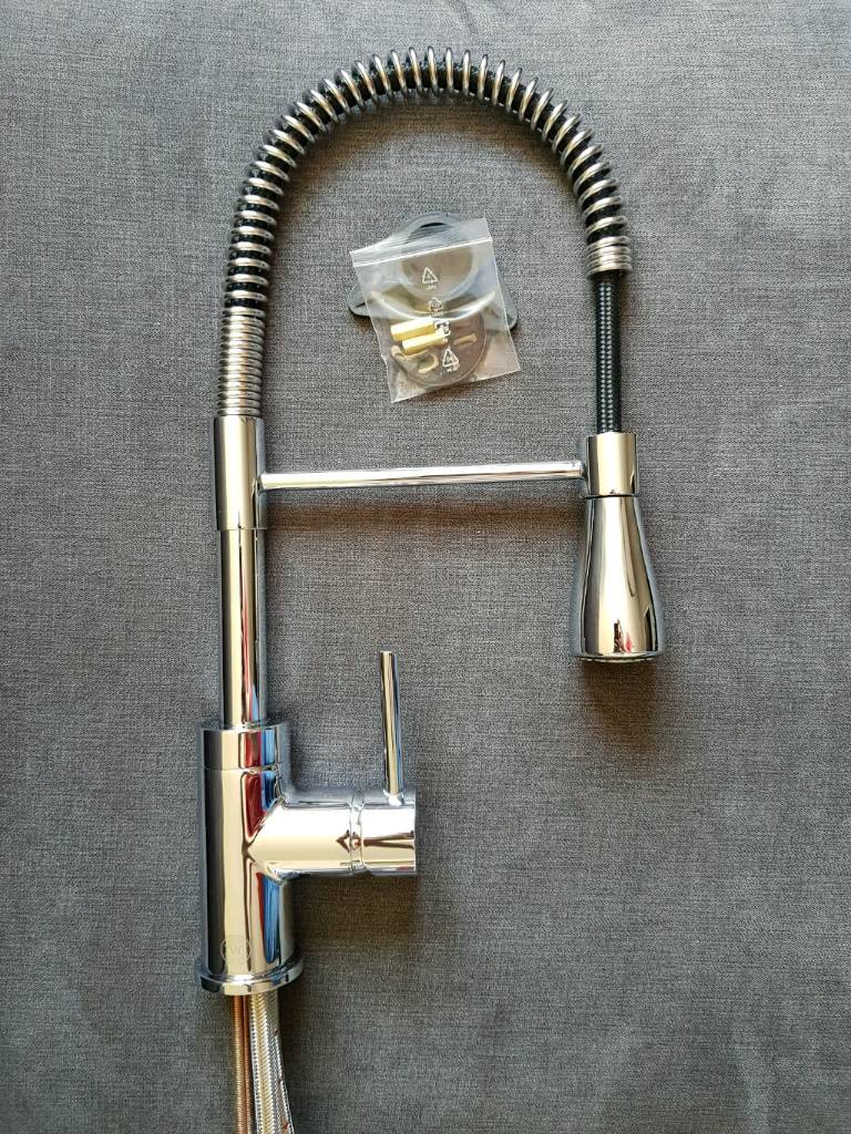 WATERSMITH HERITAGE SEVILLE PULLOUT SPRAY MONO MIXER KITCHEN TAP