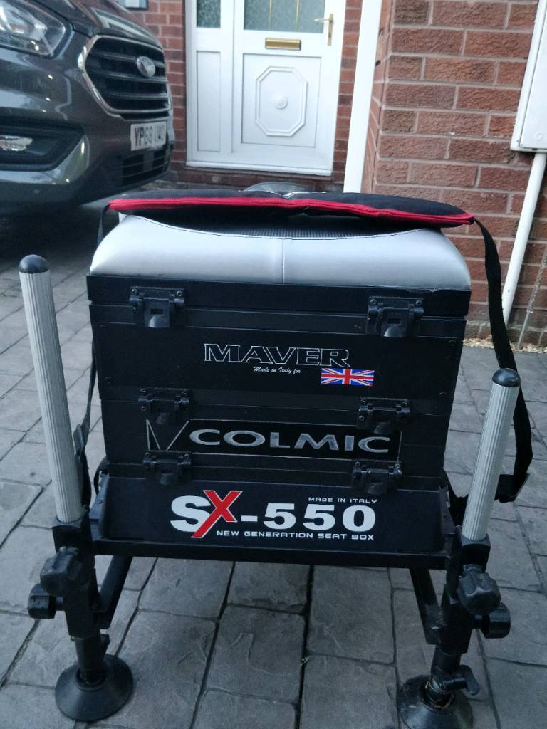 Colmic sx550 fishing seat box in Sheffield, South Yorkshire Gumtree