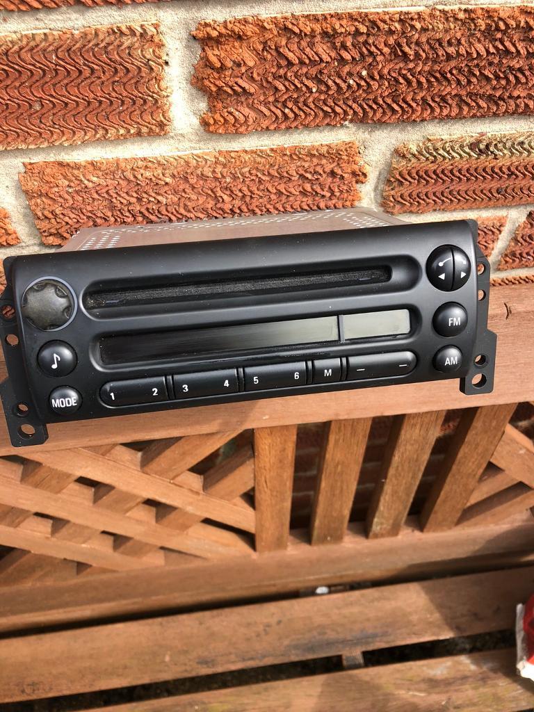 Mini Cooper BMW CD radio taken out of my first gen mini in Fareham