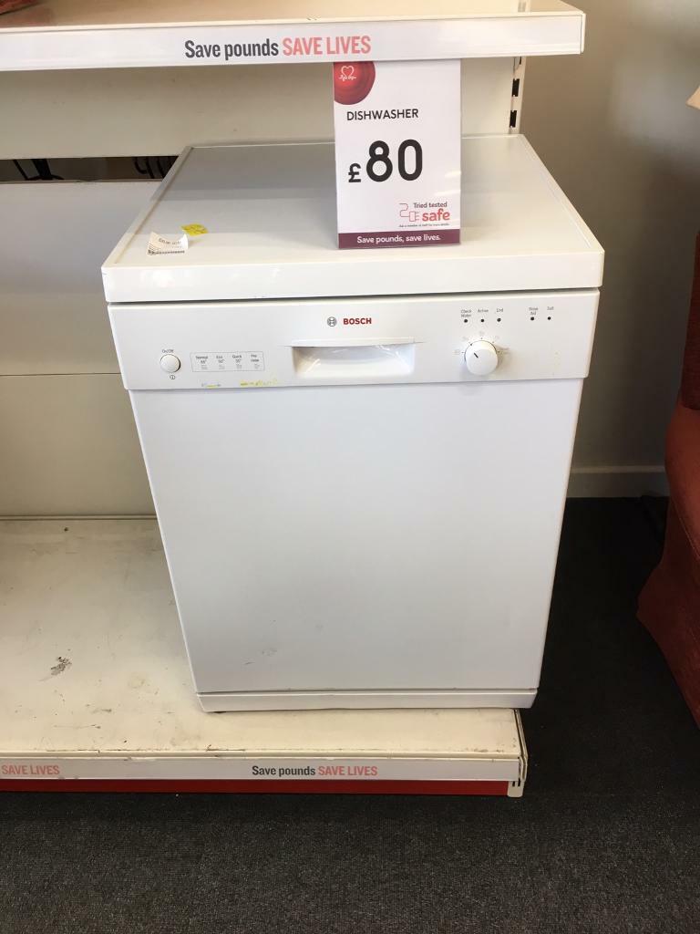BHF Bosch white dishwasher with six months warranty in Dover, Kent