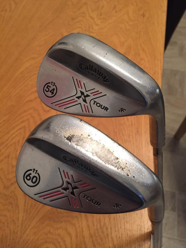 Callaway x tour wedges 54’ 60’ degrees in Stanley, West Yorkshire