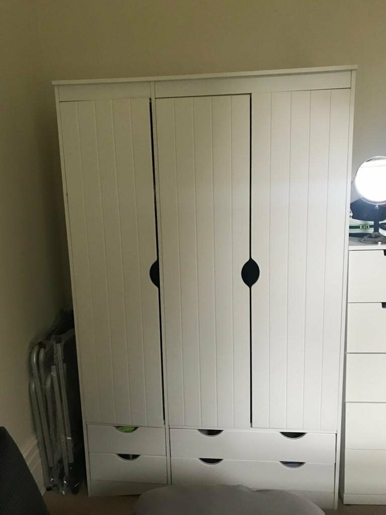 2 X Wardrobes Sold And 2 X Double Beds Side Tables For Sale