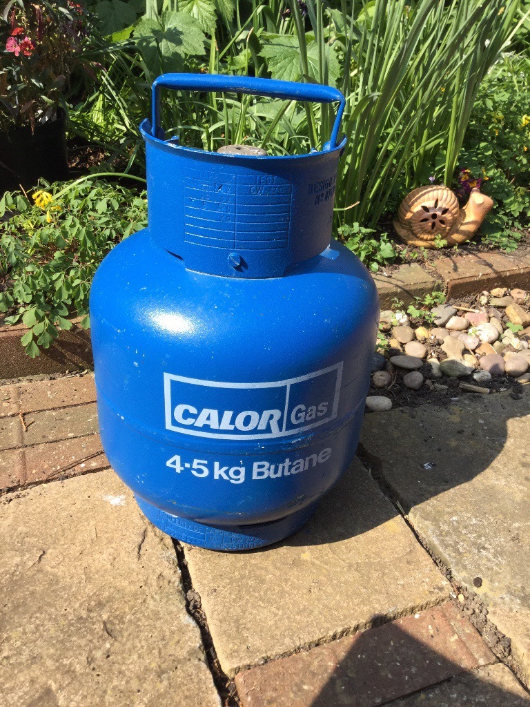 Blue 4.5 kg Butane Calor Gas Bottle full in Huntingdon