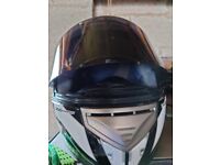 Box BX1 Scope XXL Motorcycle Helmet with Genuine Box Black Visor