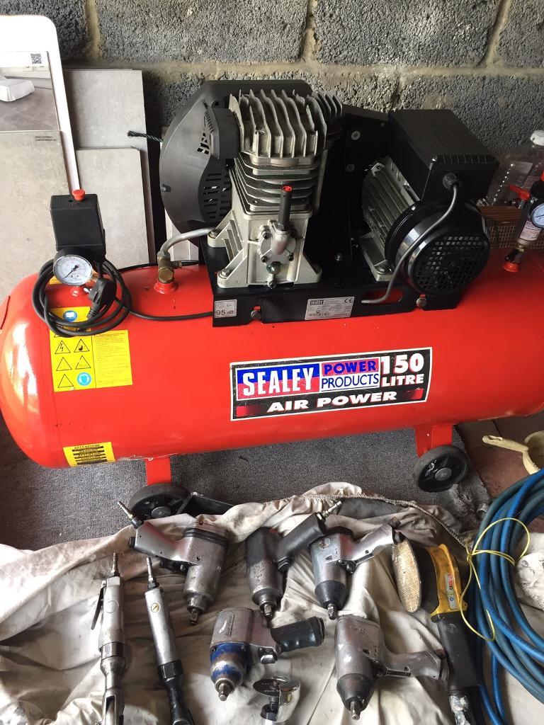 Sealey 150 litre Air Compressor in Lane End, Buckinghamshire Gumtree