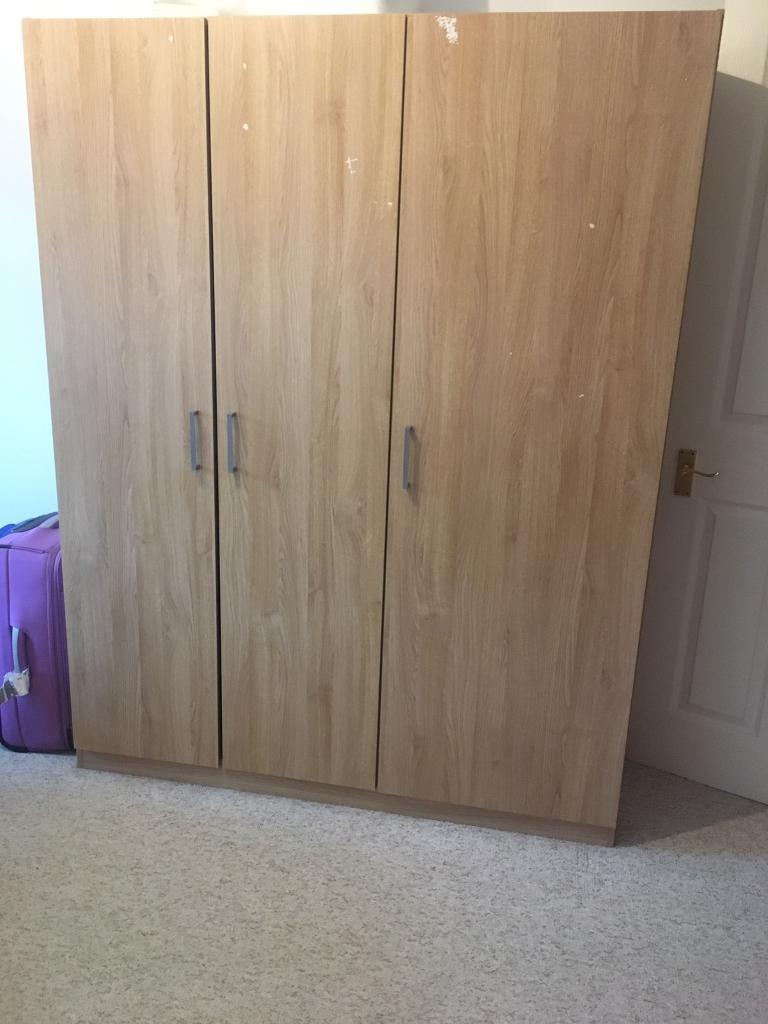 Dombas Wardrobe Oak Effect Ikea In New Cross London Gumtree