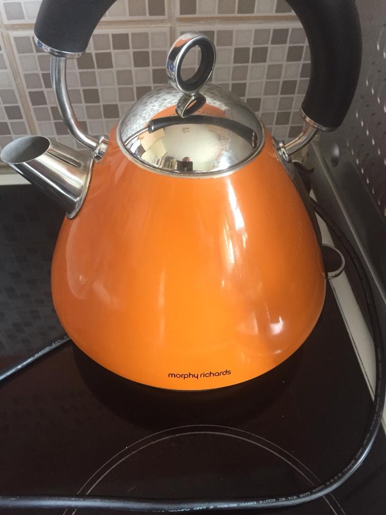Orange Morphy Richards kettle in Bedford, Bedfordshire Gumtree