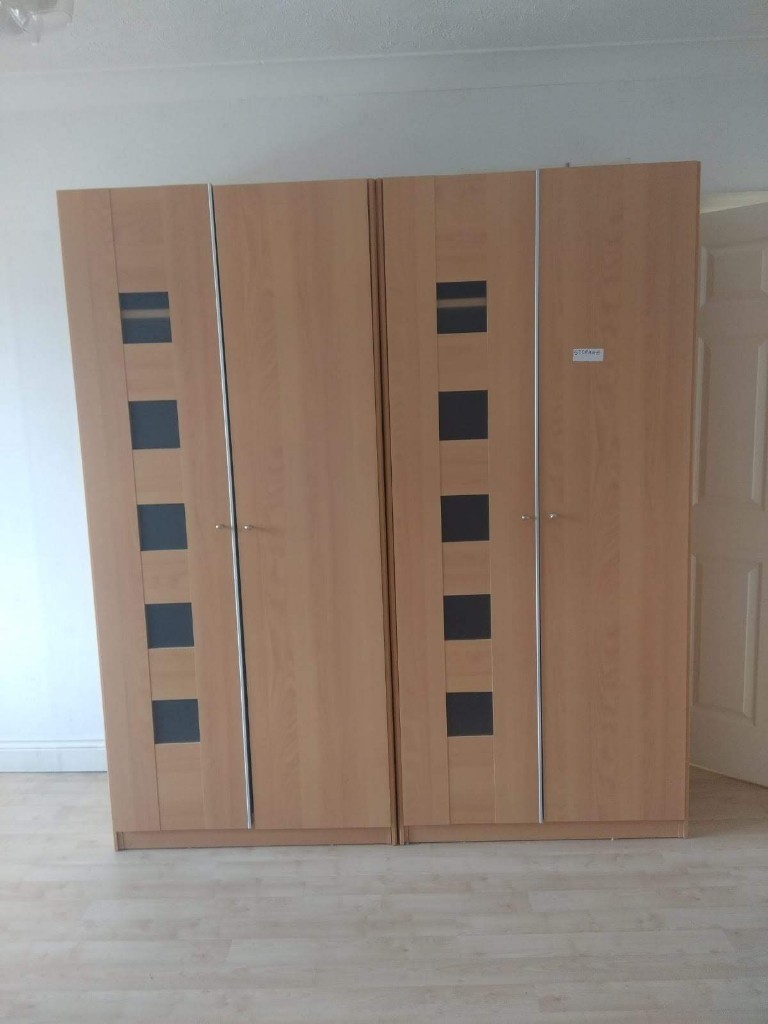 2 double bedroom wardrobes in Newlands, Glasgow Gumtree