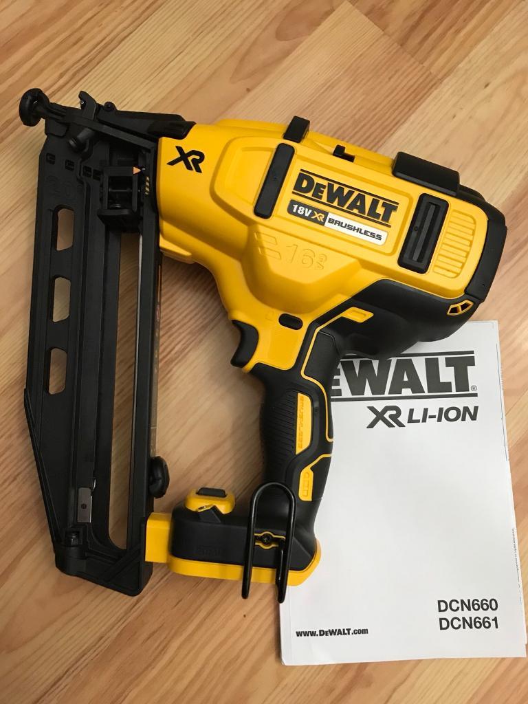 Brand new Dewalt DCN660 Dewalt 18v Liion Brushless 2nd Fix Finish