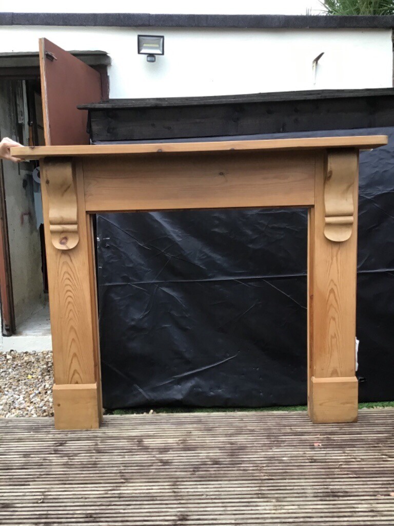Antique pine fire surround in Plymouth, Devon Gumtree