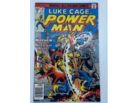 Power Man (Luke Cage) Comic Book Vol 1 #39 January 1977 - Mayhem At Milehigh Keep! - Rare 10p U.K. 