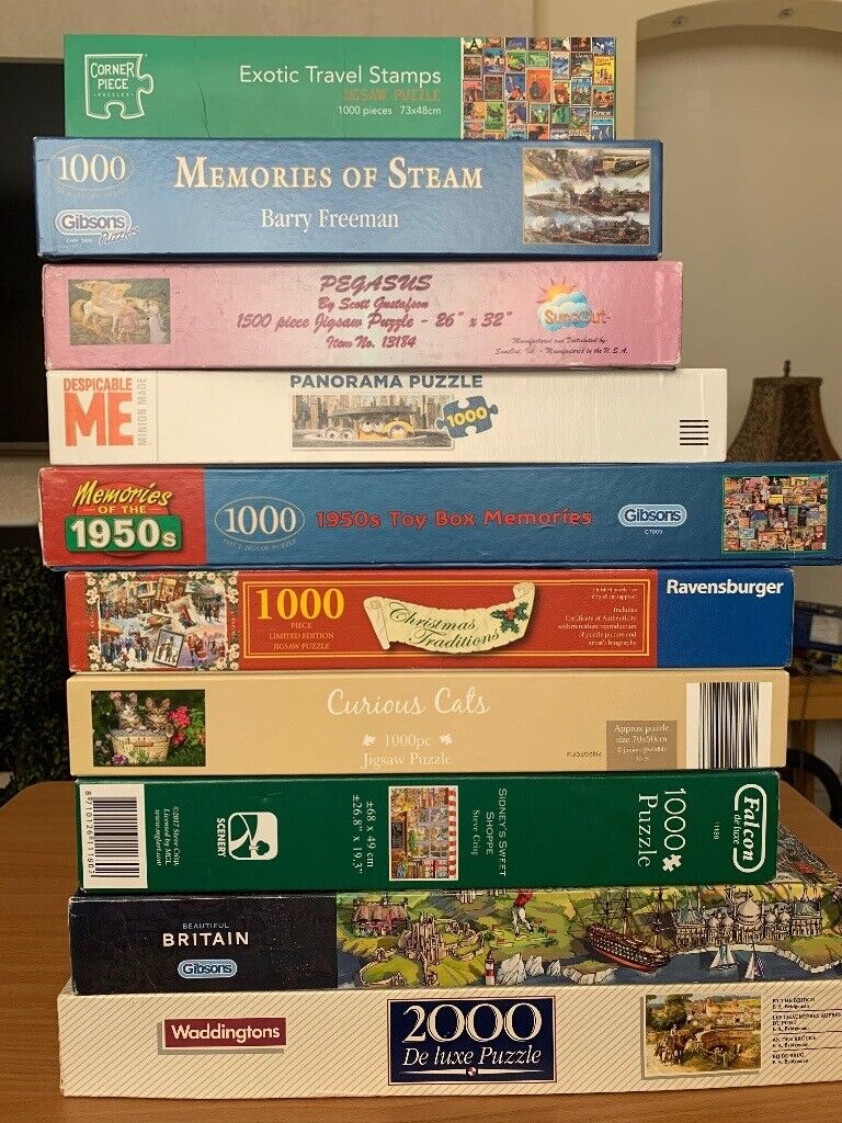 Jigsaw Puzzles x 10 (job lot) | in Baillieston, Glasgow | Gumtree Jigsaw Puzzles x 10 (job lot) | in Baillieston, Glasgow | Gumtree