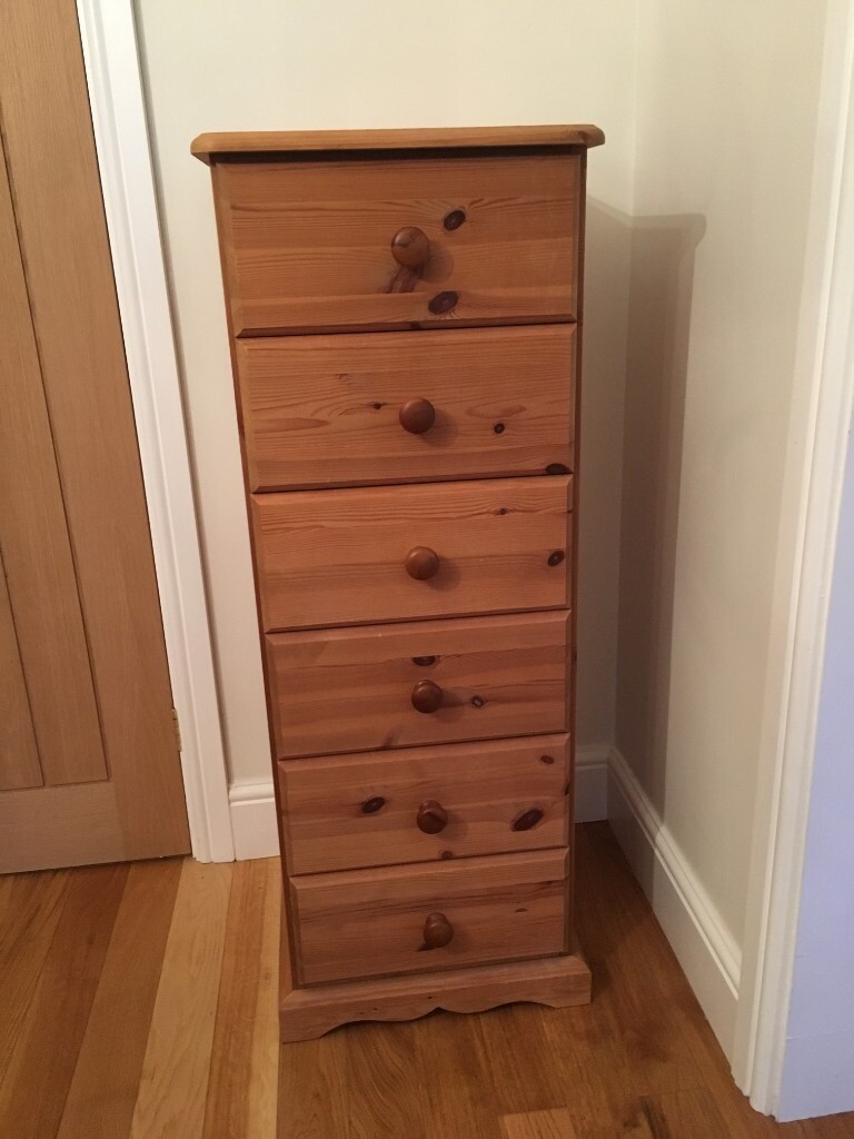 Pine drawers Solid pine narrow drawers in Banbury, Oxfordshire