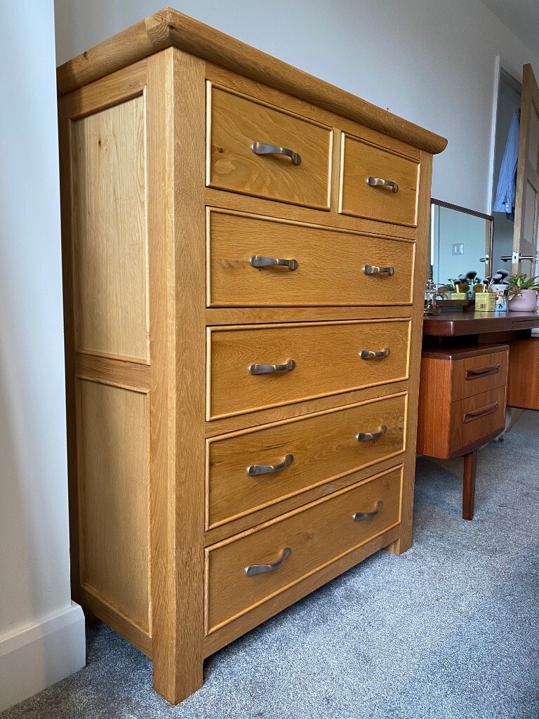 Oak Chest of Drawers in Holsworthy, Devon Gumtree