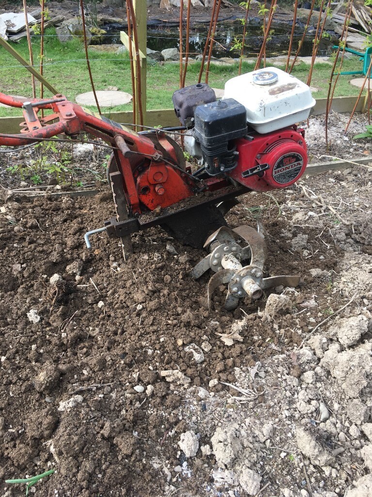 Garden Rotavator Merry Tiller 5hp Honda engine in Church Stretton