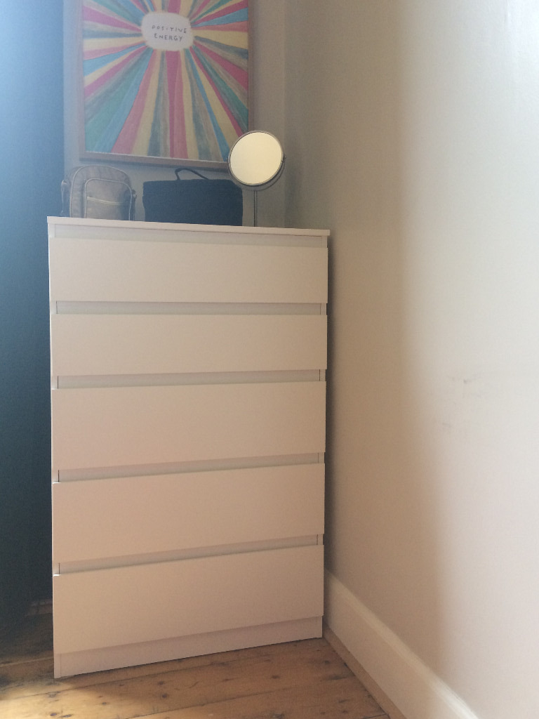 New IKEA Kullen chest of 5 drawers white in Easter Road, Edinburgh
