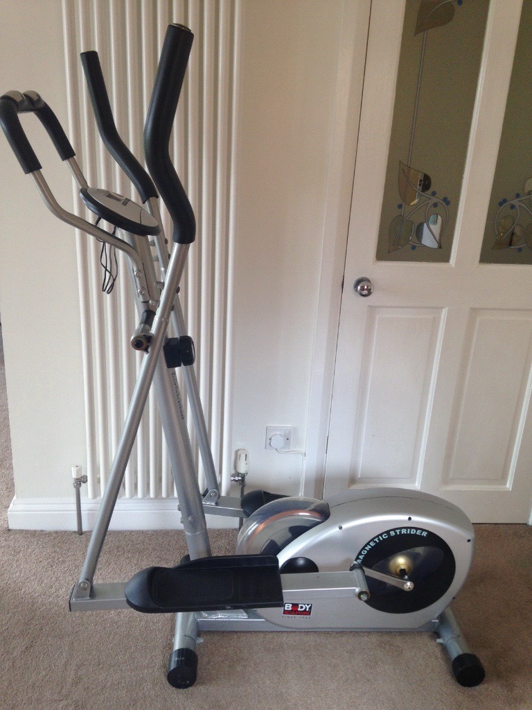 Cross Trainer Magnetic Elliptical Strider for home use. Made by Body
