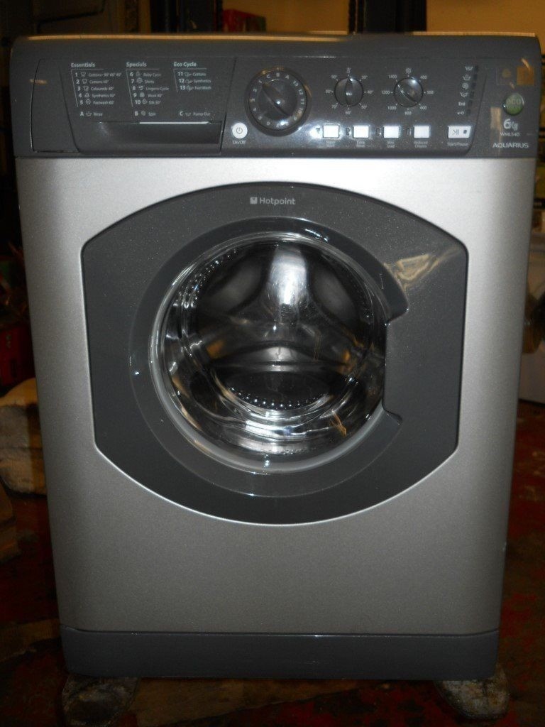 Hotpoint Aquarius, WML540, Washing Machine, 6KG, 1400RPM, Graphite
