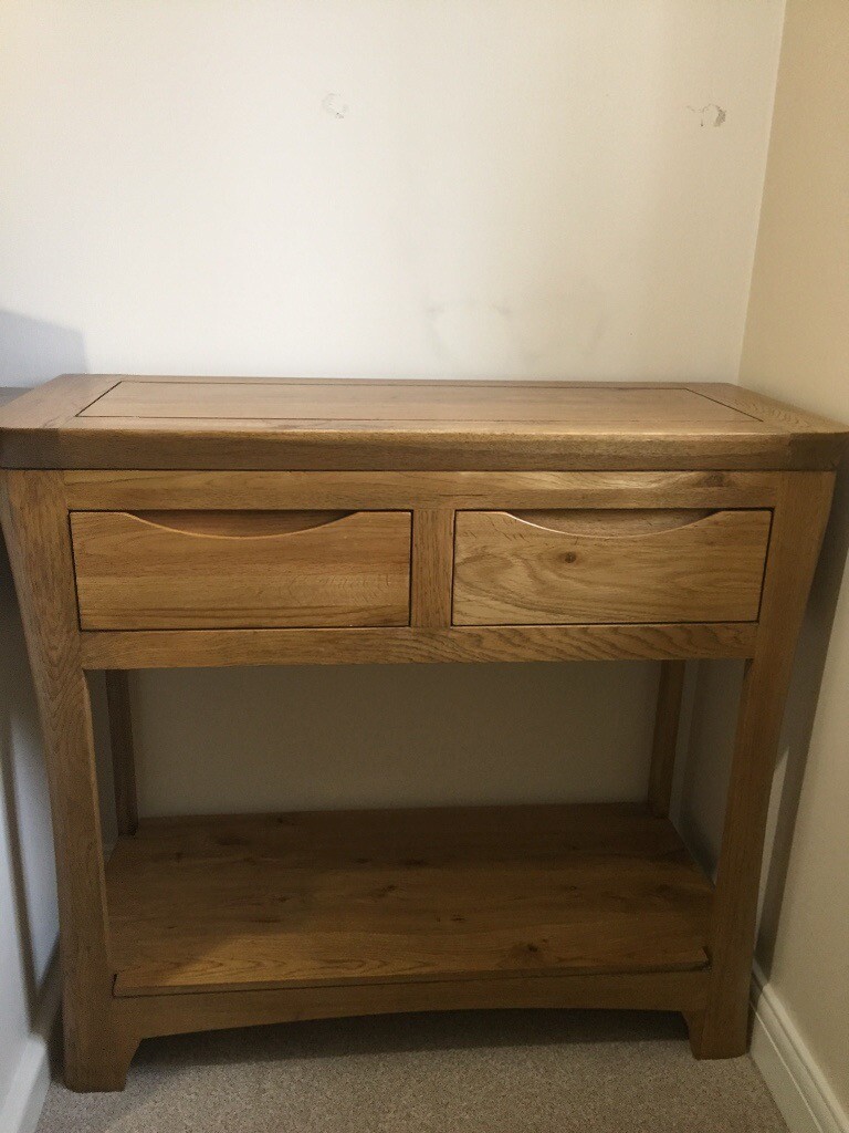 Solid oak Console table in Bowerhill, Wiltshire Gumtree