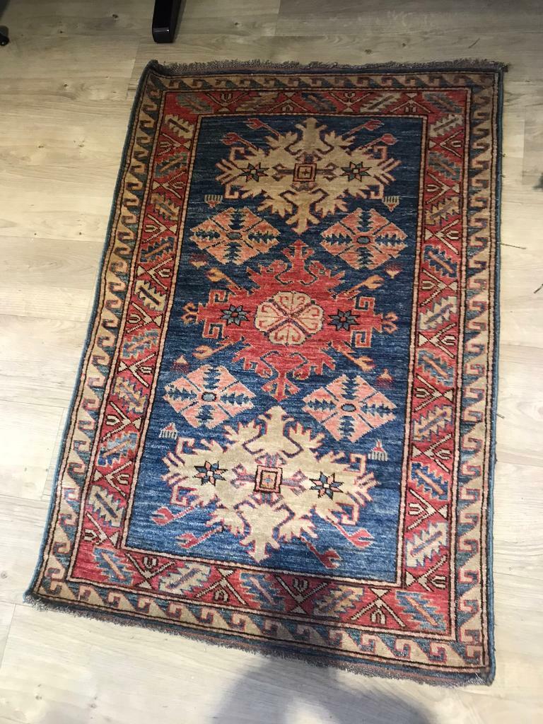 Blue and red Persian rug in Somerset Gumtree