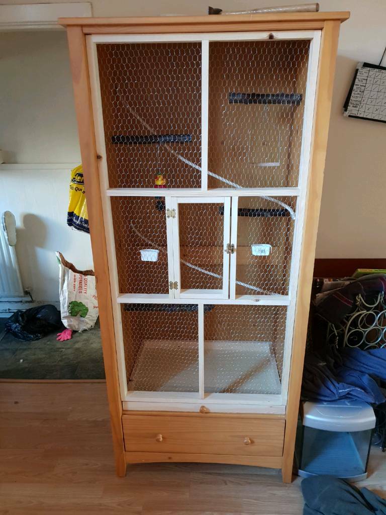 Custom pine bird cage in Fleetwood, Lancashire Gumtree