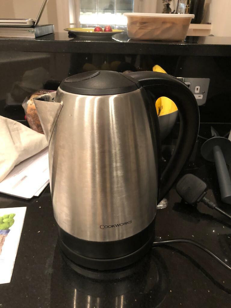 Cookworks Kettle MK2217SA, brushed stainless steel in Hackney