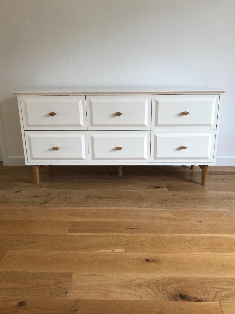 Ercol Devon Wide Chest Of Drawers Sideboard In Saltash