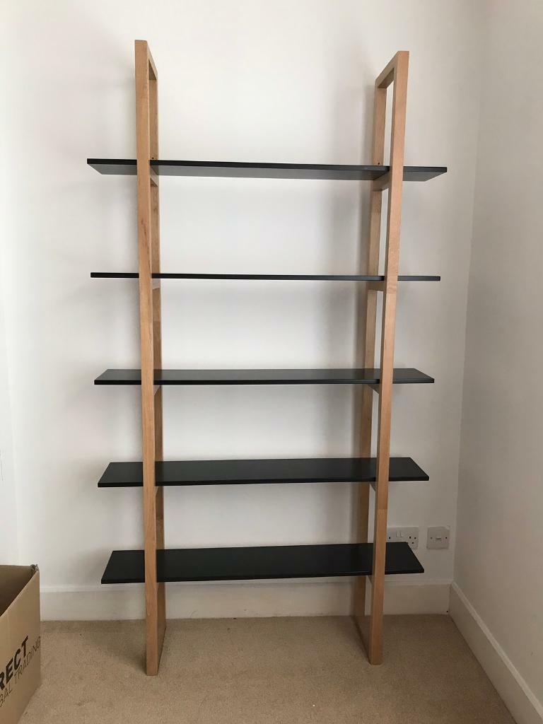 Habitat Loki Oak and Black 5 shelf bookcase in Aberdeen Gumtree