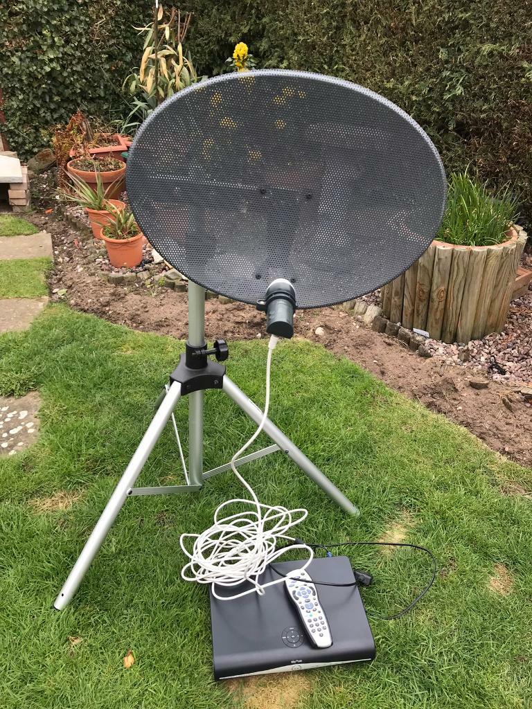 Caravan/Camping Satellite Dish and Receiver in Shropshire Gumtree