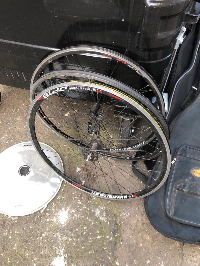 Bike wheels NO LONGER AVAILABLE AS IT TURNS OUT THEY WERE STOLEN in