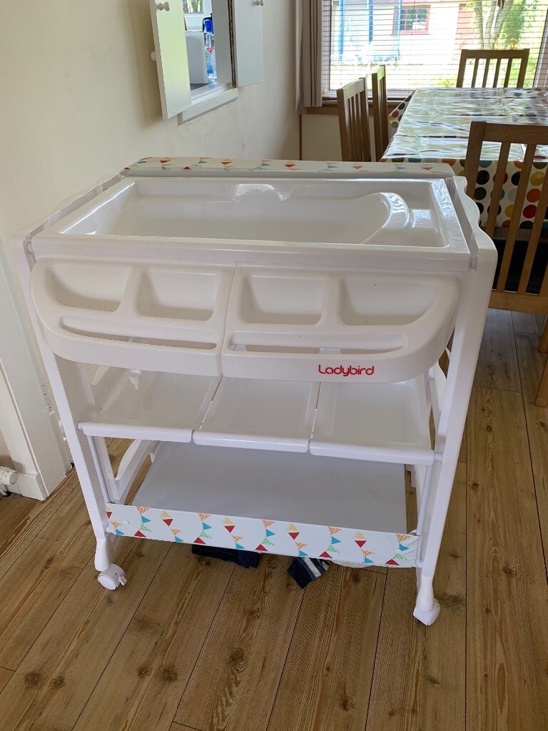 Ladybird baby bath trolley in Glasgow Gumtree