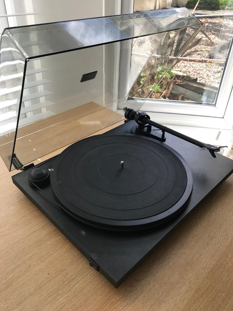 ProJect essential turntable with pre amp Record Player in Plymouth