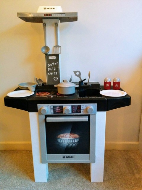 Bosch Kids Toy Kitchen Set With Accessories In Urmston Manchester