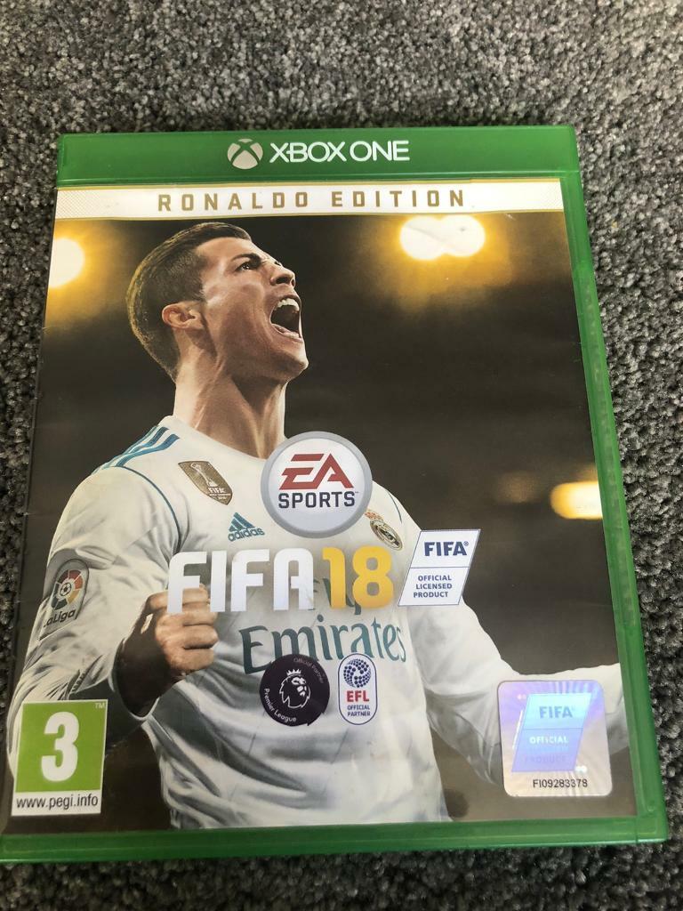 Xbox one FIFA 18 Ronaldo Edition in Leicester, Leicestershire Gumtree