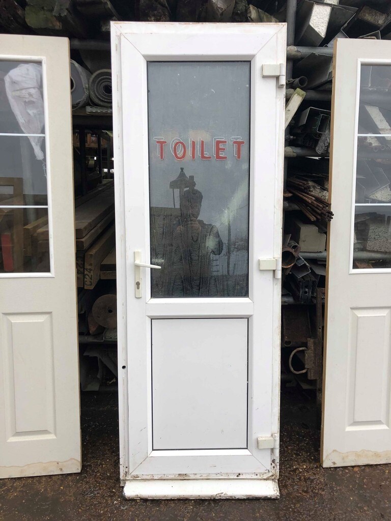 Second Hand UPVC Back Door 730mm x 2030mm in ClactononSea, Essex