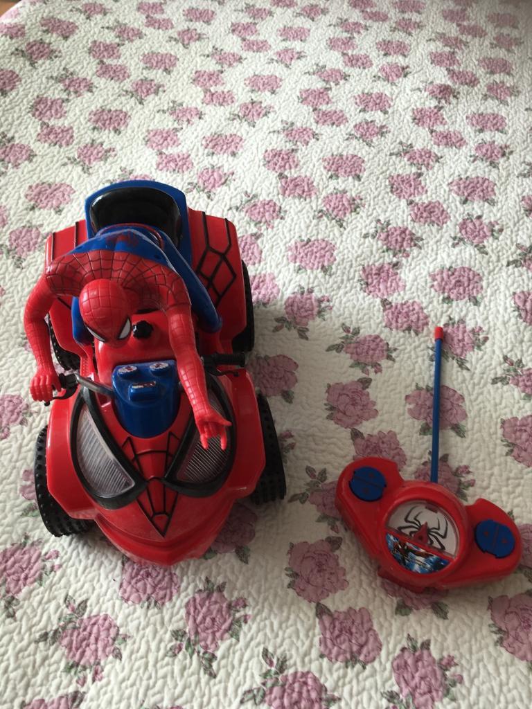 Remote control spider man quad bike in Southampton, Hampshire Gumtree