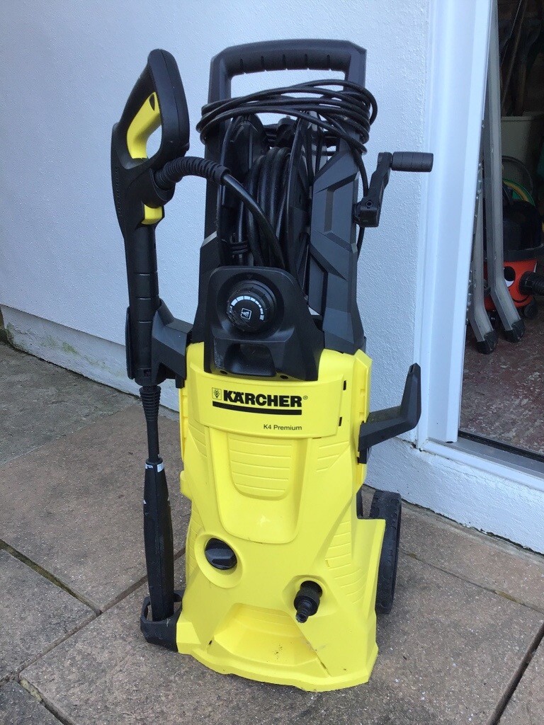 KArcher pressure washer K4premium patio cleaner attachment and bottle